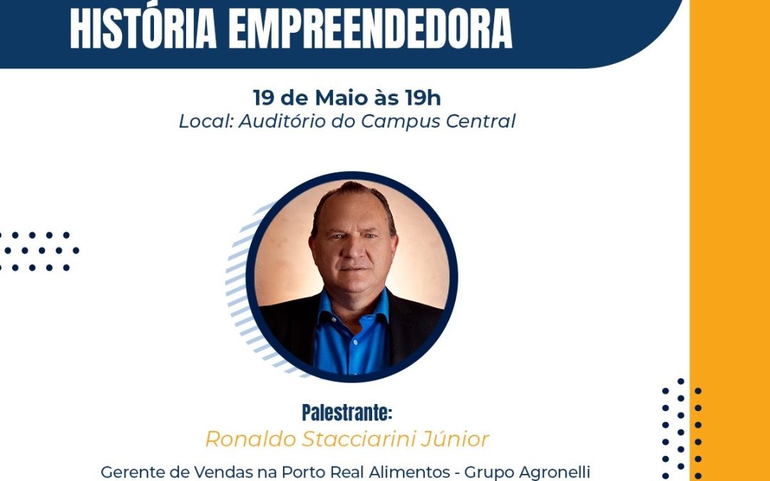 Palestra irá contar a história de sucesso da Porto Real