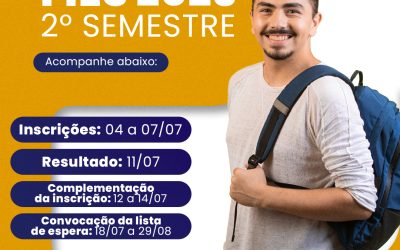 Inscrições Abertas para o FIES 2023 – 2° Semestre