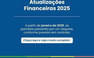 Comunicado reajuste de valores